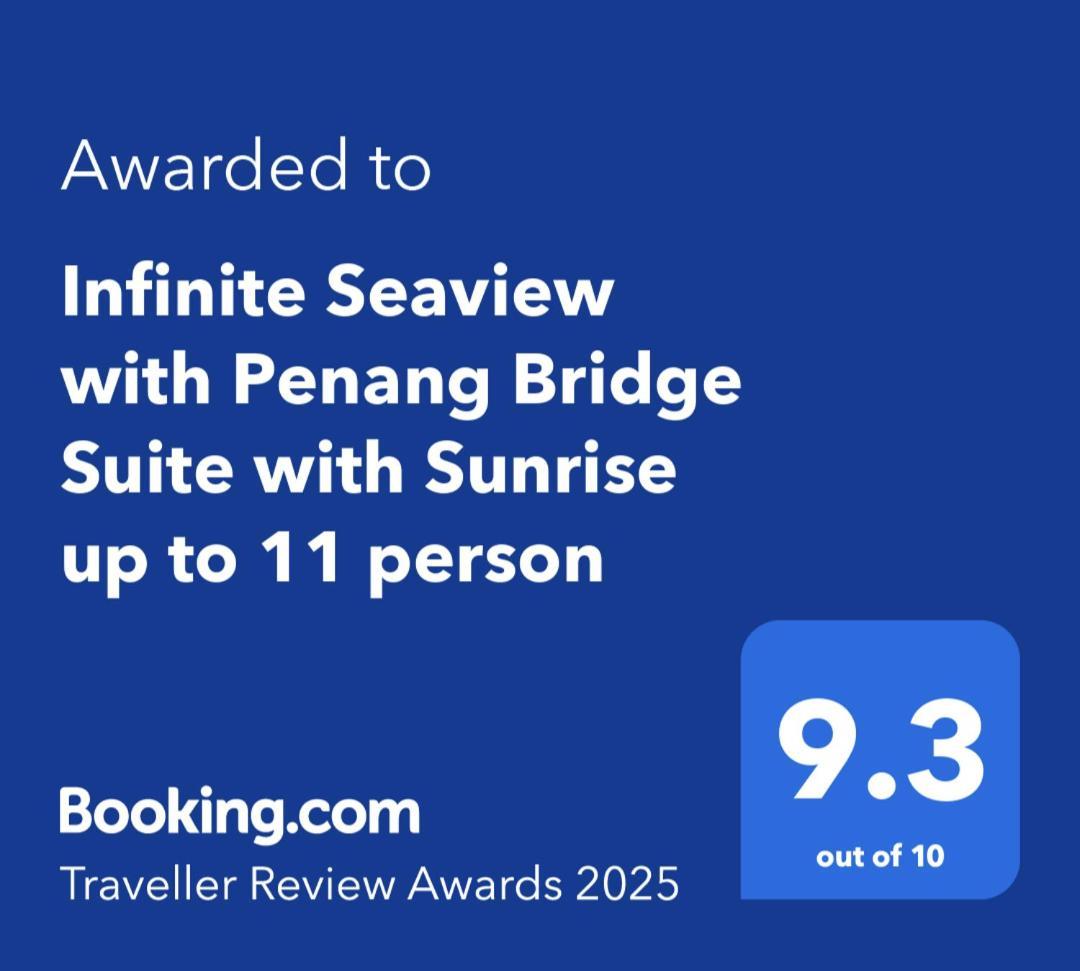 Infinite Seaview With Penang Bridge Suite With Sunrise Up To 11 Person Bayan Lepas Exterior photo
